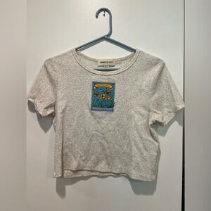 Cropped t-shirt